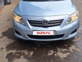 2007 Toyota Corolla X (E140, E150), голубой, 740000 рублей, вид 2