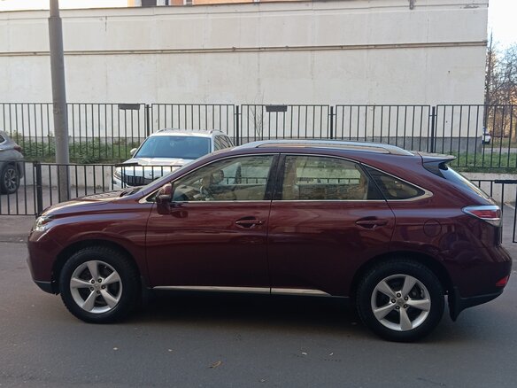 2013 Lexus RX 270 III Рестайлинг, красный, 2450000 рублей - вид 7