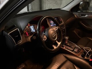 2014 Audi Q5 I (8R) Рестайлинг, серебристый, 1550000 рублей, вид 4