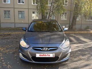 2011 Hyundai Solaris I, чёрный, 550000 рублей, вид 2