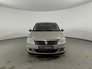 2011 Renault Logan I Рестайлинг, бежевый, 405000 рублей, вид 2