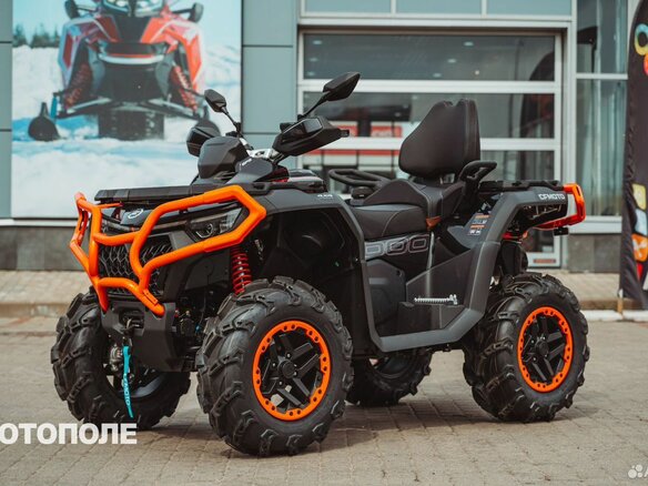 2025 CFMoto CFORCE 1000 EPS LTD, чёрный, 1619910 рублей - вид 1