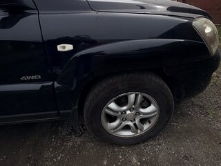 2005 Kia Sportage II, чёрный, 700000 рублей, вид 3