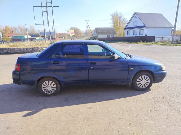 2007 Lada (ВАЗ) 2110, синий, 50000 рублей - вид 2