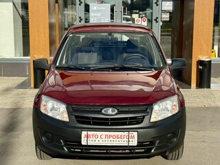 2013 Lada (ВАЗ) Granta I, красный, 299000 рублей, вид 2