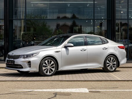 2017 Kia Optima IV, серебристый, 1655000 рублей, вид 1