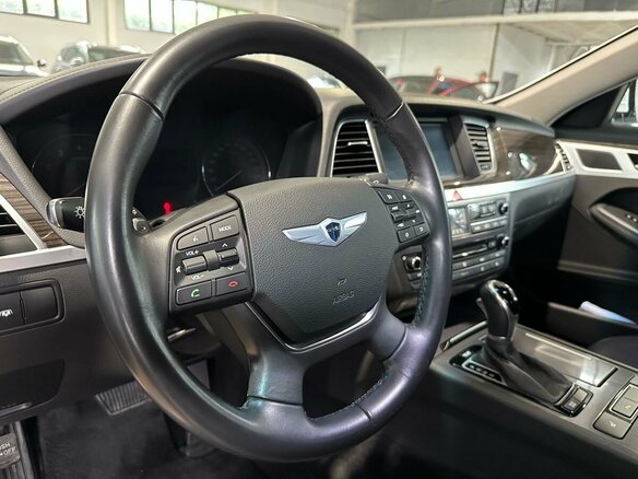 2015 Hyundai Genesis II, белый - вид 6