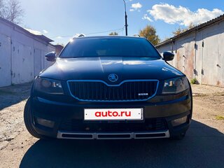 2014 Skoda Octavia Scout III (A7), чёрный, 1900000 рублей, вид 2
