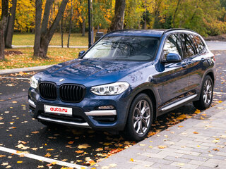 2019 BMW X3 20d xDrive III (G01), синий, 4250000 рублей, вид 1