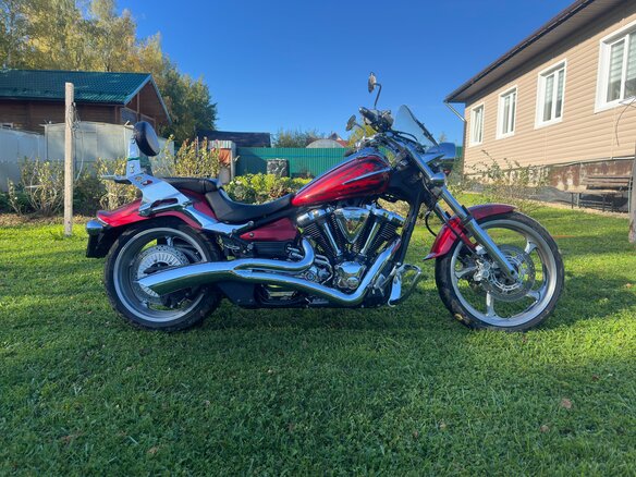 2009 Yamaha XV 1900, красный, 949000 рублей - вид 16