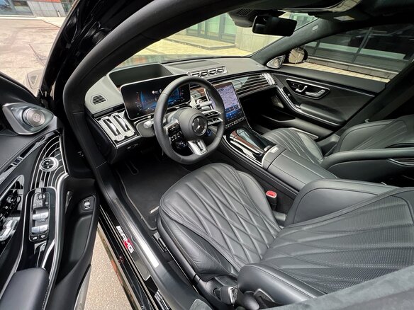 2021 Mercedes-Benz S-Класс 450 4MATIC VII (W223), чёрный, 9500000 рублей - вид 6