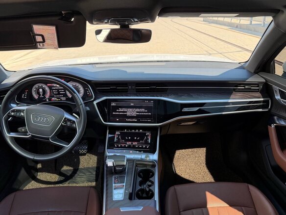 2022 Audi A6 45 TFSI V (C8) Рестайлинг, белый, 5100000 рублей - вид 21