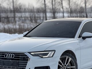 2021 Audi A6 45 TFSI V (C8), белый, 3700000 рублей, вид 1