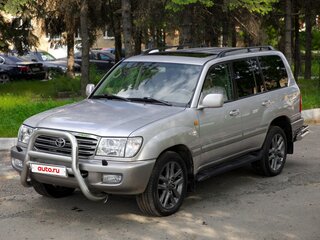 2004 Toyota Land Cruiser 100 Series Рестайлинг 1, серый, 3200000 рублей, вид 1