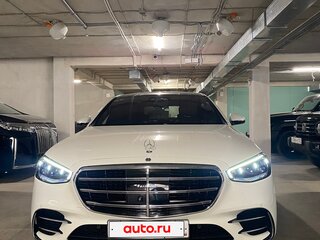 2021 Mercedes-Benz S-Класс 400 d 4MATIC VII (W223), белый, 10400000 рублей, вид 1