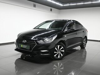 2018 Hyundai Solaris II, чёрный, 1240000 рублей, вид 1
