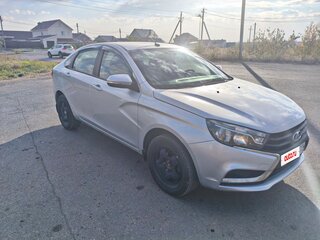 2019 Lada (ВАЗ) Vesta I, серебристый, 850000 рублей, вид 1