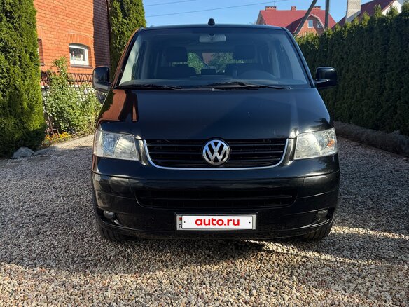 2007 Volkswagen Multivan T5, чёрный, 2500000 рублей