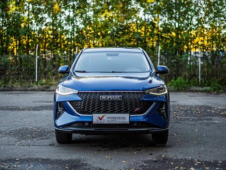 2023 Haval F7 I Рестайлинг, синий, 2030000 рублей, вид 3