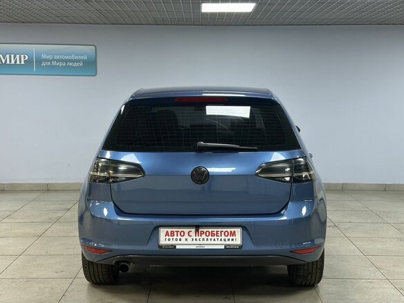 2013 Volkswagen Golf VII, голубой, 880000 рублей - вид 5
