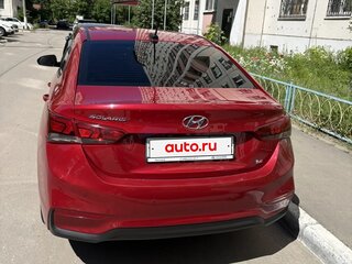 2019 Hyundai Solaris II, красный, 1570000 рублей, вид 4