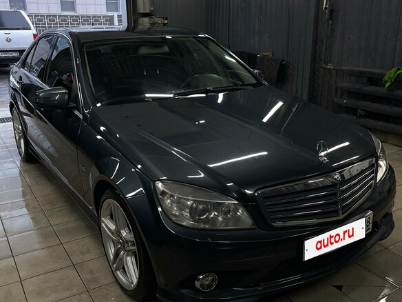 2009 Mercedes-Benz C-Класс 200 III (W204), серый, 1090000 рублей - вид 2