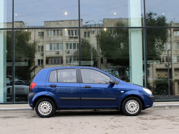 2006 Hyundai Getz I Рестайлинг, синий - вид 3