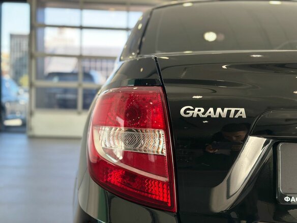 2022 Lada (ВАЗ) Granta I Рестайлинг, чёрный, 796000 рублей - вид 7