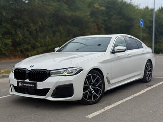 2021 BMW 5 серии 530i VII (G30/G31/G38) Рестайлинг, белый, 4950000 рублей, вид 5