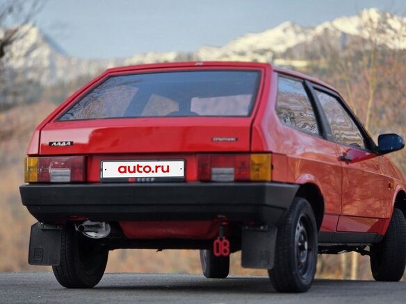 1991 Lada (ВАЗ) 2108 21086, красный - вид 5