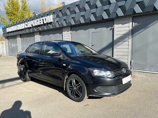 2011 Volkswagen Polo V, чёрный, 711360 рублей, вид 4