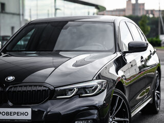 2021 BMW 3 серии 320i xDrive VII (G2x), чёрный, 3899000 рублей, вид 2