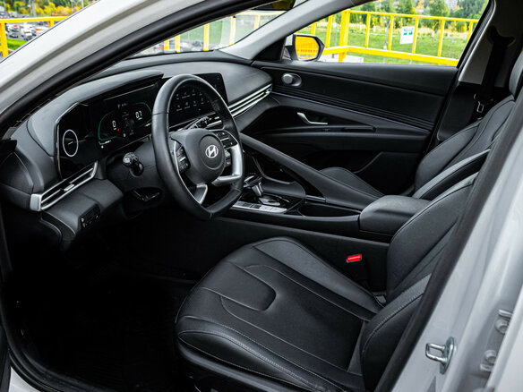 2023 Hyundai Elantra N Line VII (CN7) Рестайлинг, белый, 1920000 рублей - вид 11