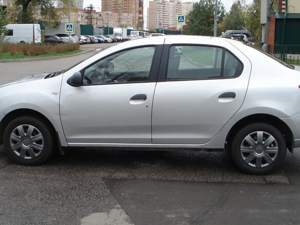2015 Renault Logan II, серебристый - вид 5