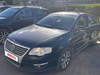2009 Volkswagen Passat EcoFuel B6, чёрный, 520000 рублей, вид 1