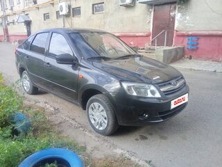 2014 Lada (ВАЗ) Granta I, чёрный, 395000 рублей, вид 2