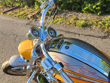 2006 Harley-Davidson V-Rod, жёлтый, 990000 рублей, вид 5