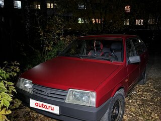 1997 Lada (ВАЗ) 2109, красный, 75000 рублей, вид 4