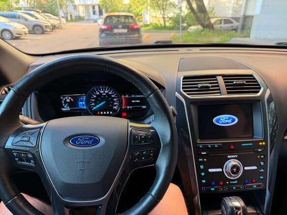 2019 Ford Explorer V Рестайлинг 2, чёрный - вид 9