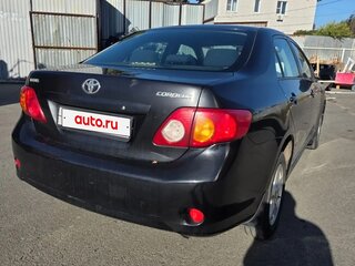 2007 Toyota Corolla X (E140, E150), чёрный, 850000 рублей, вид 3