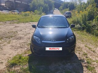 2017 Lada (ВАЗ) Granta I, чёрный, 450000 рублей, вид 2