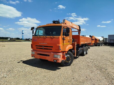 2023 КамАЗ 65115, оранжевый, 7934000 рублей, вид 1