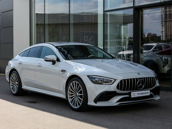 2021 Mercedes-Benz AMG GT 4-Door Coupe 43 I, серый - вид 2