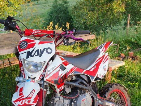 2023 Kayo Basic YX140EM, красный, 65000 рублей, вид 4