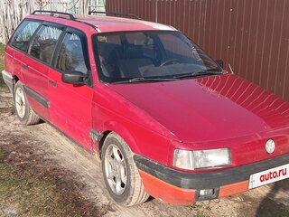 1991 Volkswagen Passat B3, красный, 100000 рублей, вид 1