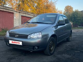 2007 Lada (ВАЗ) Kalina I, серый, 210000 рублей, вид 1