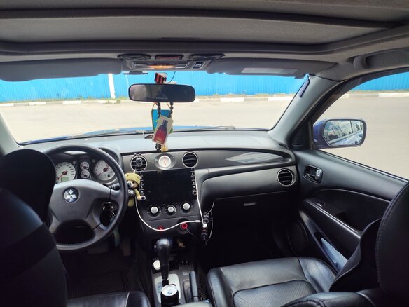 2007 Mitsubishi Outlander I, синий, 900000 рублей - вид 7