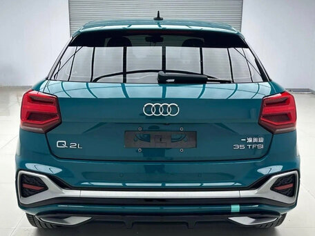 2022 Audi Q2 L 35 TFSI I Рестайлинг, синий, 1995000 рублей, вид 4