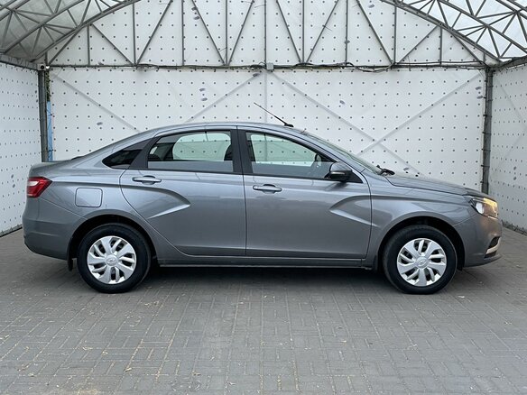 2019 Lada (ВАЗ) Vesta I, серый, 860000 рублей - вид 7