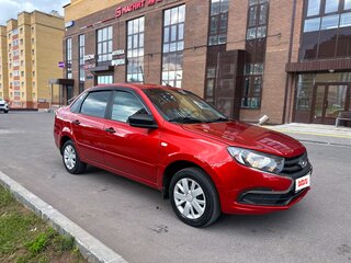 2022 Lada (ВАЗ) Granta I Рестайлинг, красный, 649000 рублей, вид 3